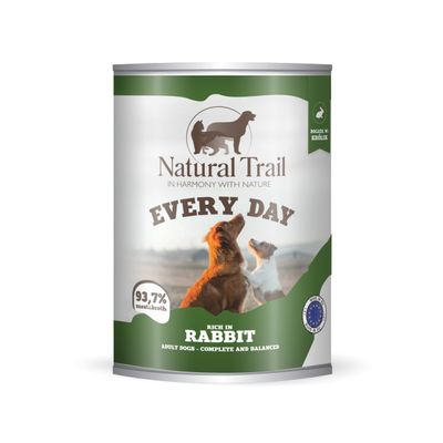 NATURAL TRAIL Every Day Dog 800g - Rabbit Premium Wet Food