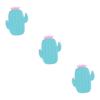 Healvian 3-Piece Silicone Bath Scrubber Set view 1