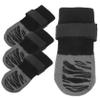Sosoport 8-Piece Pet Paw Protector Socks, Non-Slip, Waterproof, Washable Nylon view 2