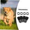 Sosoport 8-Piece Pet Paw Protector Socks, Non-Slip, Waterproof, Washable Nylon view 3