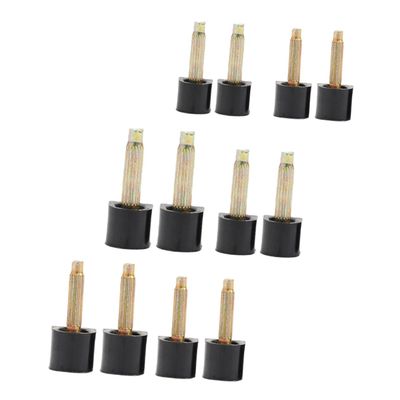 PACKOVE 12 Pairs High-Heel Heel Caps, Non-Slip, Noise-Reducing, Black