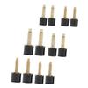 PACKOVE 12 Pairs High-Heel Heel Caps, Non-Slip, Noise-Reducing, Black view 1