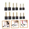 PACKOVE 12 Pairs High-Heel Heel Caps, Non-Slip, Noise-Reducing, Black view 2