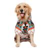 Large Dog Hoodie, Colorful Aztec Pattern, Medium view 1