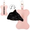 POPETPOP Dog Waste Bag Dispenser with Leash Attachment view 2