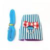 Happyyami Pet Harness with Leash - Blue Striped view 1