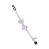 Happyyami Decorative Polyester Cat Collar with Wear-Resistant Purple Bow view 1