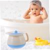 Beaupretty Unisex Portable Bedpan with Lid, Durable PP, Spill-Resistant, for Babies and Seniors view 4