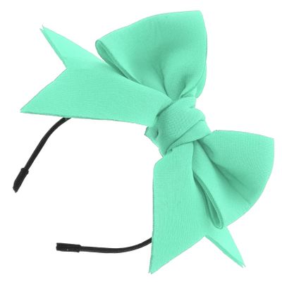 Yardwe Lightweight Elastic Cotton Puppy Hair Band with Halloween Bow