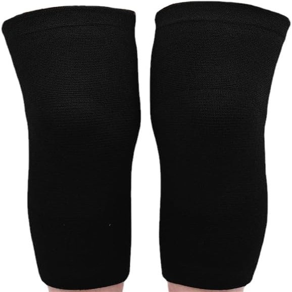 Bamboo Compression Knee Braces, 2-Pack, Unisex