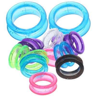 Healeved 12-Piece Silicone Finger Rings for Pet Grooming Scissors