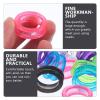 Healeved 12-Piece Silicone Finger Rings for Pet Grooming Scissors view 2