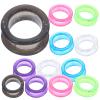 Healeved 12-Piece Silicone Finger Rings for Pet Grooming Scissors view 3