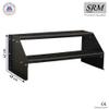 SRM Design M1 2-Step Freestanding Staircase, 160 cm Step Width, All Black view 2