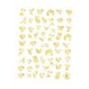 Healvian 16-Piece 3D Flower Nail Stickers, Self-Adhesive Nail Art Decals view 4