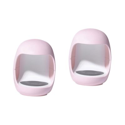2-Piece Electric Nail Dryer for Gel Polish, Portable LED Light