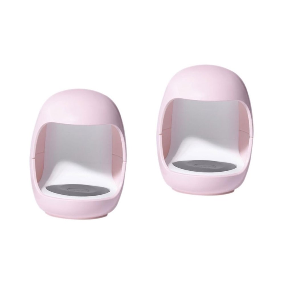 2-Piece Electric Nail Dryer for Gel Polish, Portable LED Light