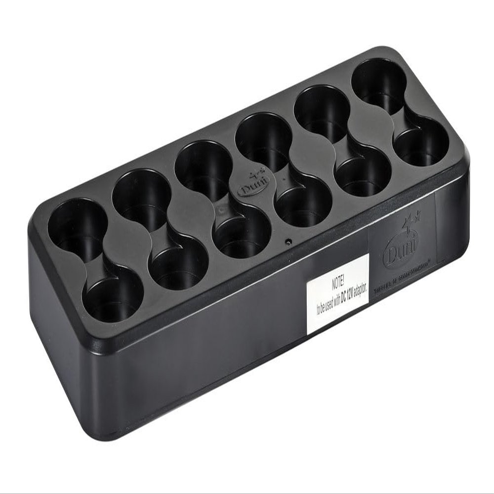 DUNI LED Charging Station, 40 x 15.2 cm, Black