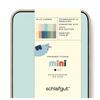 schlafgut Casual Mini Fitted Sheet 70 x 140 cm Organic Cotton, Petrol Light view 1
