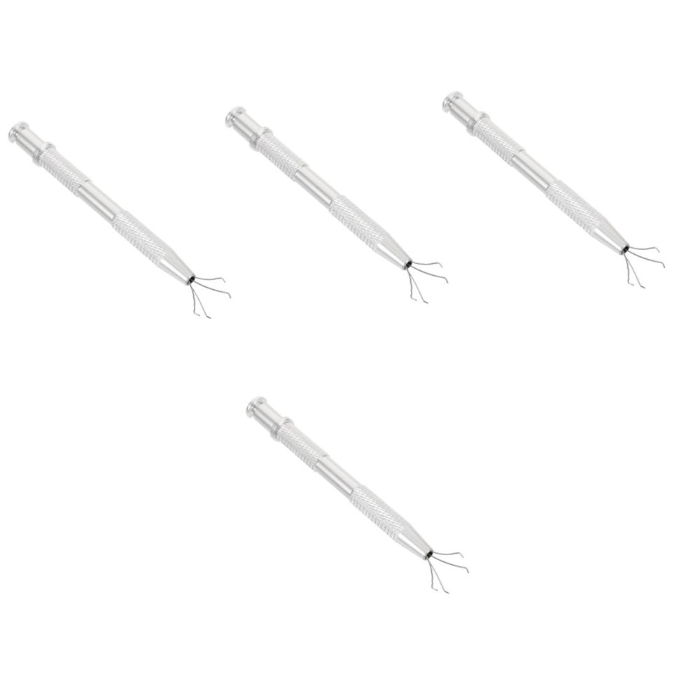 FOMIYES 4-Piece Nail Gemstone Grabber Claw Tools