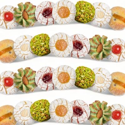 SICILIA BEDDA CAPACI Sicilian Almond Cookies, I Tipici Siciliani Sweets, Loose and Individually Wrapped, Various Weight Options - 1 kg