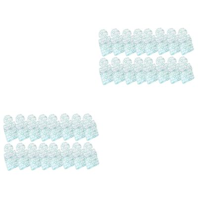 FRCOLOR 40-Piece Ultra-Thin Heel Pads, Invisible Transparent Moisturizing Patches for Cracked, Dry Feet