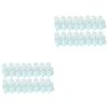 FRCOLOR 40-Piece Ultra-Thin Heel Pads, Invisible Transparent Moisturizing Patches for Cracked, Dry Feet view 1