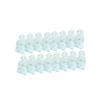 FRCOLOR 40-Piece Ultra-Thin Heel Pads, Invisible Transparent Moisturizing Patches for Cracked, Dry Feet view 2