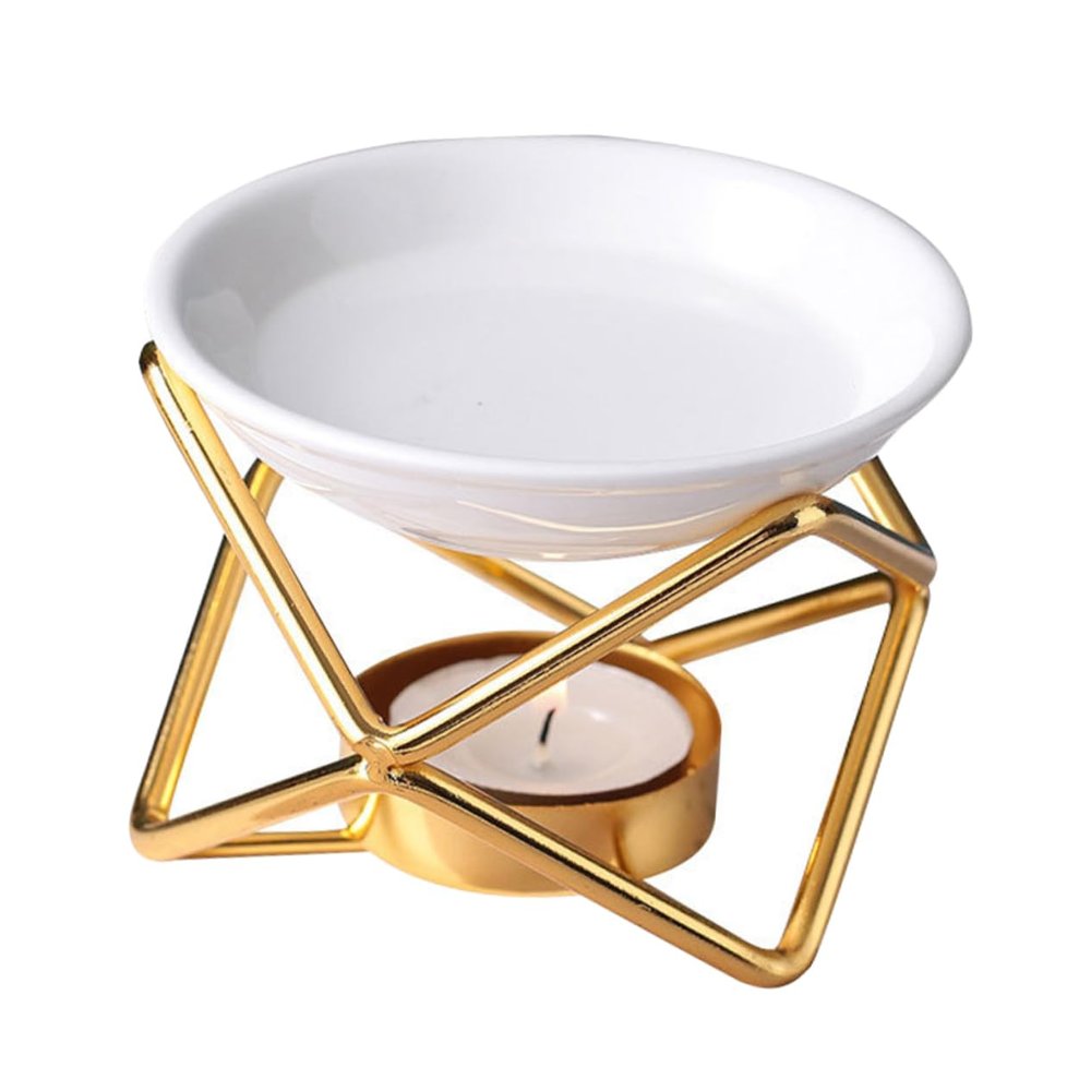 Zerodeko Wax Warmer for Scented Wax with Modern Geometric Design