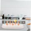 Toyvian Multifunctional Plastic Baby Bottle Drying Rack with Drip Tray, for Home and Travel view 4