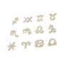 minkissy 36-Piece Nail Art Accessories, Zodiac Constellation Rhinestones and 3D Alloy Charms view 1