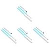 Beavorty 8-Piece Nail Cleaning Brush Set with Removable Caps, Ocean Blue Gradient view 1