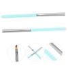 Beavorty 8-Piece Nail Cleaning Brush Set with Removable Caps, Ocean Blue Gradient view 2