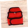 Happyyami Pet Harness with Leash - Breathable Mesh Small Animal Vest with Bow - Size S Red view 3