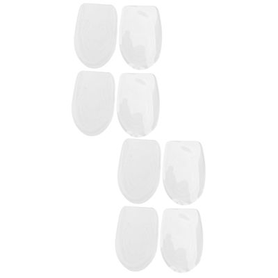 FRCOLOR 4 Pairs Silicone Height-Increasing Heel Lift Insoles for Boots