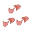 FRCOLOR 3 Pairs Silicone Toe Covers for Ballet Dancers view 1