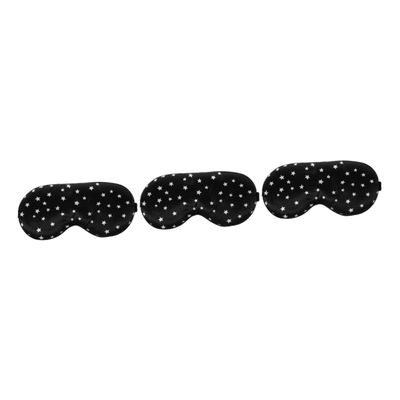 Minkissy 3-Piece Travel Sleep Mask Set