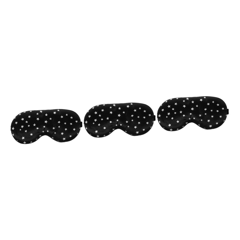 Minkissy 3-Piece Travel Sleep Mask Set