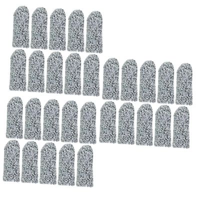 MAGICLULU 30-Piece Reusable Cut-Resistant Finger Protectors for Crafts, Cooking, and Gardening