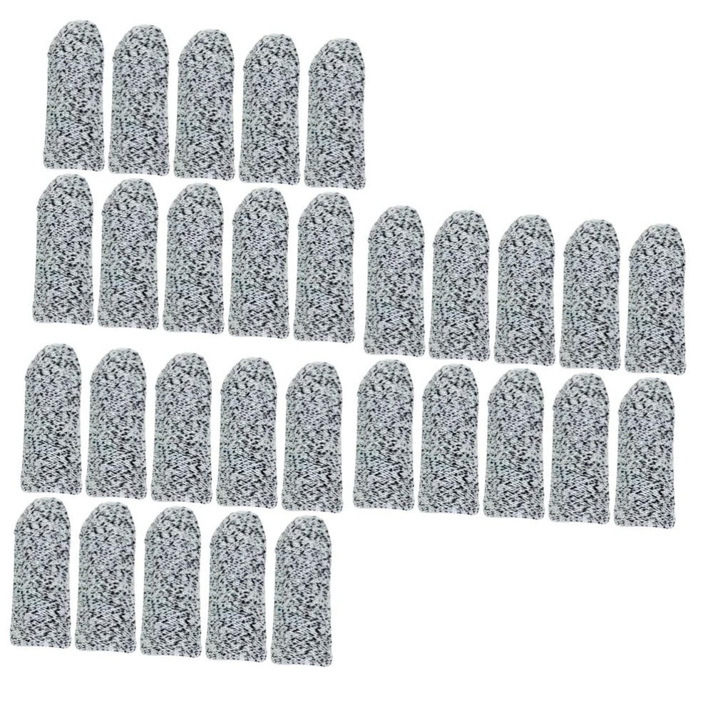 MAGICLULU 30-Piece Reusable Cut-Resistant Finger Protectors for Crafts, Cooking, and Gardening