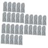 MAGICLULU 30-Piece Reusable Cut-Resistant Finger Protectors for Crafts, Cooking, and Gardening view 1