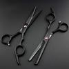 CrEev Professional Hairdressing Scissors Set, 6-Inch Black view 2