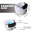 CYMYYDS Acrylic Spa Foot Bath with Massage view 4