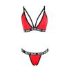 WILLBEST Women's Sexy Lingerie Set with Bra, Thong, Babydoll Dress and Bustier view 3