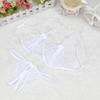 WILLBEST Sexy Women's Lingerie Set with Garters, Satin Bra, Babydoll, Stockings and Two-Piece Underwear view 2