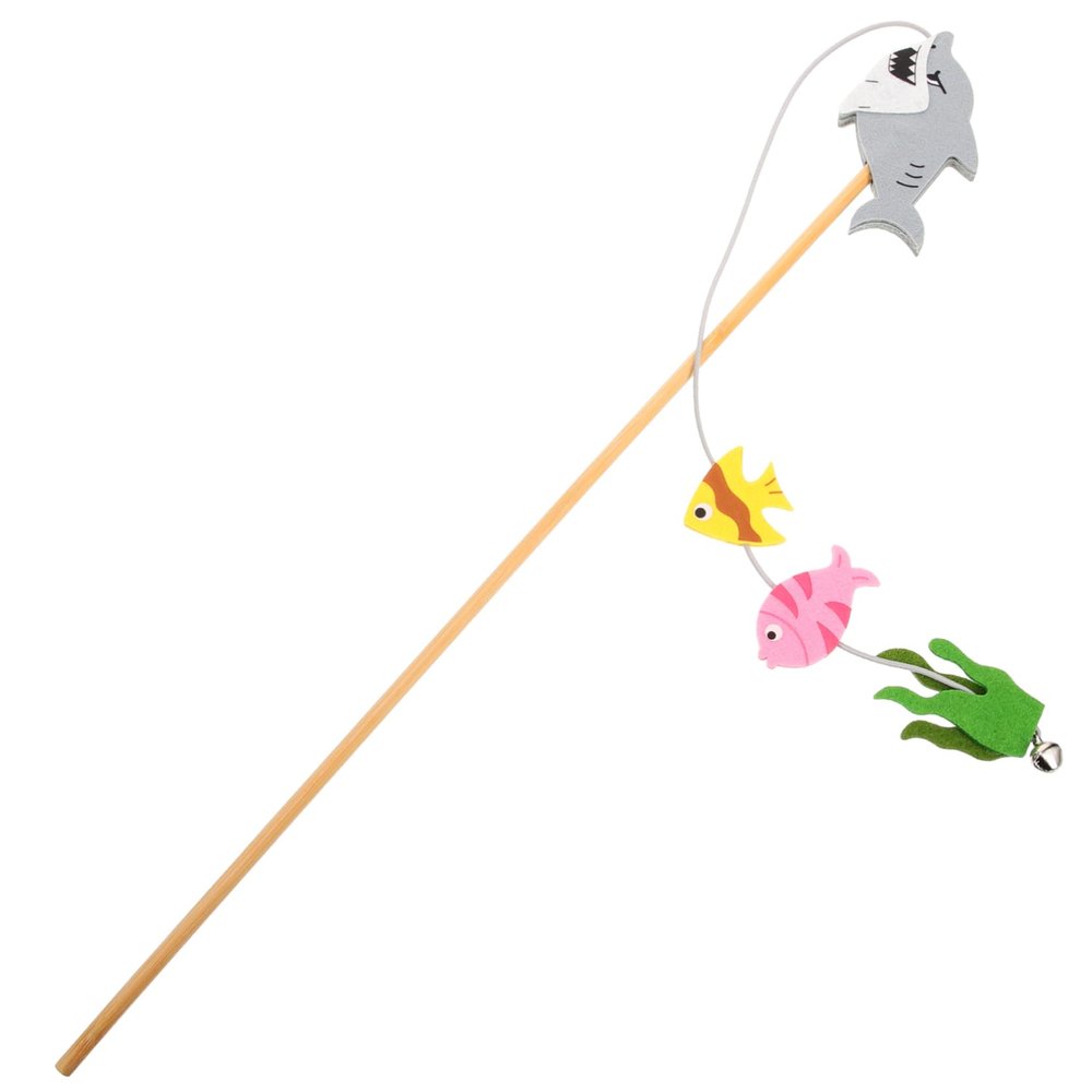 BESPORTBLE Interactive Cat Teaser Toy with Bell