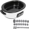 Hot Stone Massage Set with Digital Stone Heater, 27-Piece Basalt Stone Set for Home Spa Relaxation and Pain Relief - Natural Therapy Set view 3