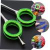 Sosoport 3 Sets Scissor Finger Rings and Grip Inserts for Pet Scissors, Silicone Rings for Nail Clippers, Non-Slip Silicone Finger Inserts for Hair Styling and Hairdressing Tools, 9 Pieces × 3 view 3