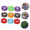 Sosoport 3 Sets Scissor Finger Rings and Grip Inserts for Pet Scissors, Silicone Rings for Nail Clippers, Non-Slip Silicone Finger Inserts for Hair Styling and Hairdressing Tools, 9 Pieces × 3 view 4