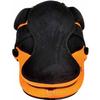 Sazaar Tack Freemax English Horse Saddle Without a Synthetic Tree, with Matching Girth and Aluminum Supports, Pair Set (18-Inch Seat, Orange) view 2